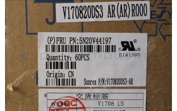 Lenovo 5N20V44197 NB_KYB CMFL-CS20,BK-BL,SRX,ARA