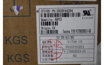 Lenovo 5N20V44204 Keyboard Internal, Greek, Black, Backlight, US