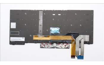 Lenovo 5N20V44227 Keyboard Internal, Czech/Slovak, Black, Backlight, UK