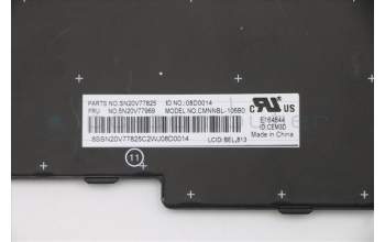 Lenovo 5N20V77969 NB_KYB CMNM-CS20,BK-NBL,CHY,BEL