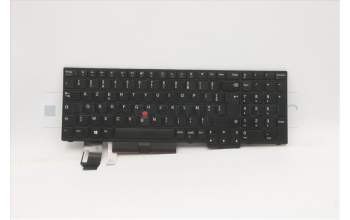 Lenovo 5N20V78045 Keyboard Internal, French, Black, Non-Backlight, w/Number, US