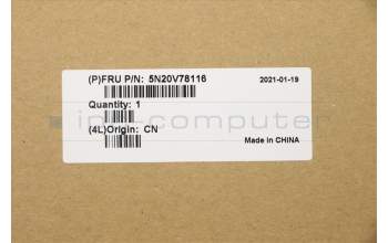 Lenovo 5N20V78116 NB_KYB CMNM-CS20,BK-BL,LTN,DEN