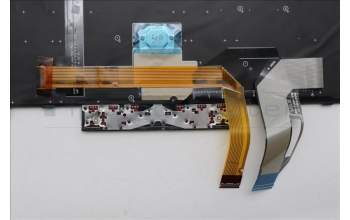 Lenovo 5N20V78120 Keyboard Internal, Greek, Black, Backlight, w/Number, US