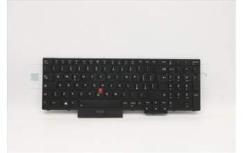 Lenovo 5N20V78124 Keyboard Internal, Italian, Black, Backlight, w/Number, UK