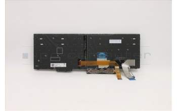 Lenovo 5N20V78126 Keyboard Internal, Portuguese, Black, Backlight, w/Number, UK