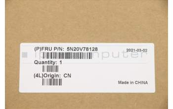 Lenovo 5N20V78128 Keyboard Internal, Slovenian, Black, Backlight, w/Number, UK