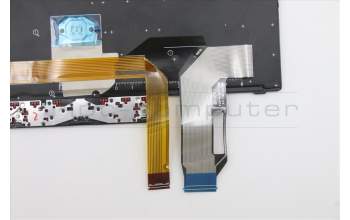 Lenovo 5N20V78141 Keyboard Internal, Canadian French English, Black, Backlight, w/Number, UK