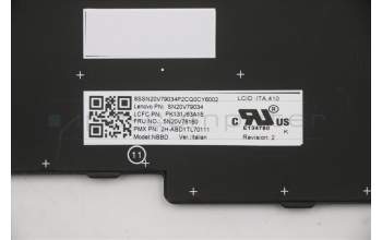 Lenovo 5N20V78160 NB_KYB CMNM-CS20,BK-NBL,PXM,ITA