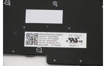 Lenovo 5N20V78163 NB_KYB CMNM-CS20,BK-NBL,PXM,RUS