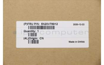 Lenovo 5N20V78912 NB_KYB CMNM-CS20,BK-BL,PMX,ARA