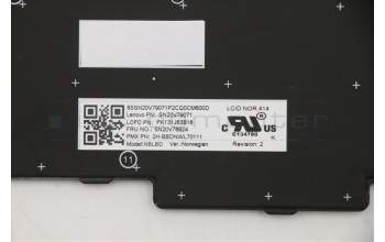 Lenovo 5N20V78924 NB_KYB CMNM-CS20,BK-BL,PMX,NOR
