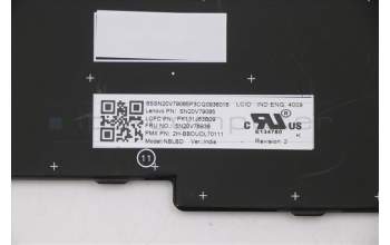 Lenovo 5N20V78938 NB_KYB CMNM-CS20,BK-BL,PMX,IND ENG