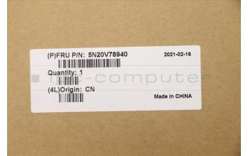 Lenovo 5N20V78940 NB_KYB CMNM-CS20,BK-BL,PMX,FRA/ENG
