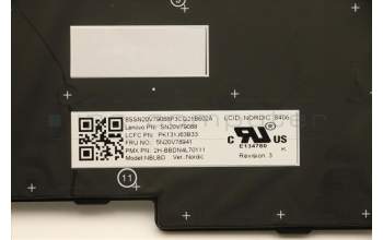 Lenovo 5N20V78941 NB_KYB CMNM-CS20,BK-BL,PMX,NORDIC