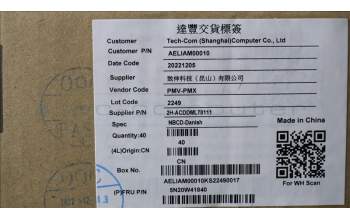 Lenovo 5N20W41840 NB_KYB 11E SH KBD BK-NBL,PMX,DEN