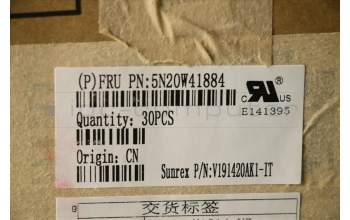 Lenovo 5N20W41884 NB_KYB 11E SH KBD BK-NBL,SRX,ITA