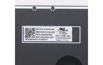 Lenovo 5N20W67683 NB_KYB CS20L FULL KBD CHY,NBL,B,IND ENG