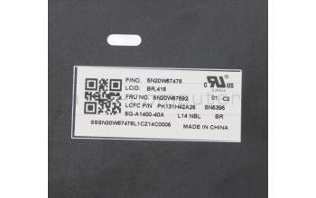 Lenovo 5N20W67692 NB_KYB CS20L FULL KBD LTN,NBL,B,BRL