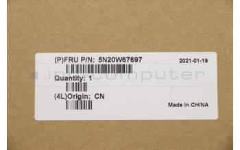 Lenovo 5N20W67697 NB_KYB CS20L FULL KBD LTN,NBL,B,SPA