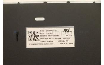Lenovo 5N20W67716 NB_KYB CS20L FULL KBD LTN,NBL,B,TC
