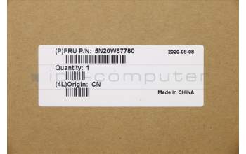 Lenovo 5N20W67780 NB_KYB CS20L FULL KBD CHY,BL,B,SLV