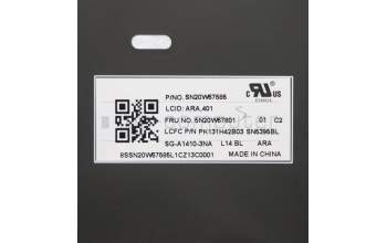 Lenovo 5N20W67801 NB_KYB CS20L FULL KBD LTN,BL,B,ARA