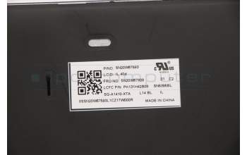 Lenovo 5N20W67809 NB_KYB CS20L FULL KBD LTN,BL,B,HBW