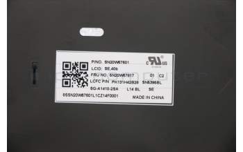 Lenovo 5N20W67817 NB_KYB CS20L FULL KBD LTN,BL,B,SWE/FIN