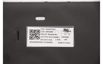 Lenovo 5N20W67821 NB_KYB CS20L FULL KBD LTN,BL,B,EURO ENG