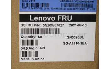 Lenovo 5N20W67827 NB_KYB CS20L FULL KBD LTN,BL,B,IND ENG