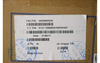 Lenovo 5N20W68259 NB_KYB CS20L NUM KBD TRI,BL,B,BEL
