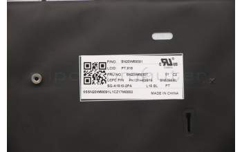 Lenovo 5N20W68307 Keyboard Internal, Portuguese, Backlight, w/Number, UK