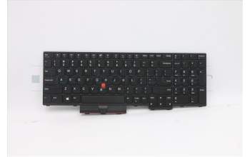 Lenovo 5N20X22772 Keyboard Internal, USA English, Black, Non-Backlight, w/Number, US