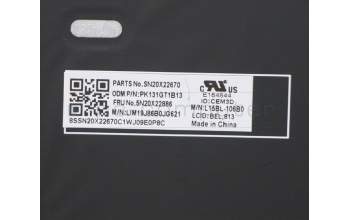 Lenovo 5N20X22886 NB_KYB TR(P) CS20 KBD CHY,BL,BK,BEL