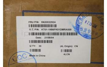 Lenovo 5N20X22924 NB_KYB TR(P) CS20 KBD TRI,BL,BK,DEN