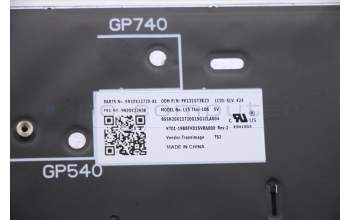 Lenovo 5N20X22936 NB_KYB TR(P) CS20 KBD TRI,BL,BK,SLV