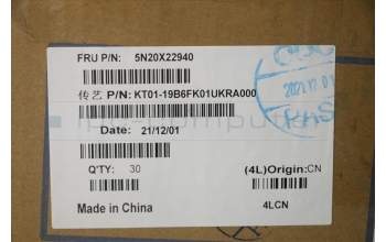 Lenovo 5N20X22940 NB_KYB TR(P) CS20 KBD TRI,BL,BK,UKE