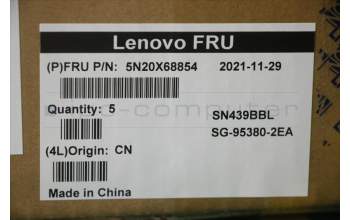 Lenovo 5N20X68854 NB_KYB CS20 FL-HC KBD LTN,BL,BK,SPA