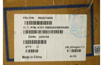 Lenovo 5N20Z74828 NB_KYB CS20 P NM KBD TRI,BL,BK,BEL