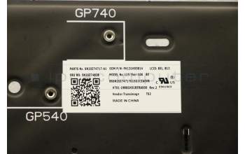 Lenovo 5N20Z74828 NB_KYB CS20 P NM KBD TRI,BL,BK,BEL