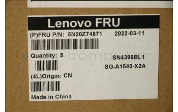 Lenovo 5N20Z74871 NB_KYB CS20 P NM KBD LTN,BL,BK,GRE