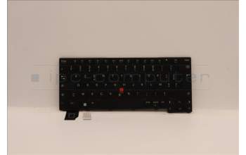 Lenovo 5N21A21781 Keyboard Internal,French,Black,Non_Backlight