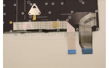 Lenovo 5N21A21781 Keyboard Internal, French, Black, Non-Backlight, US