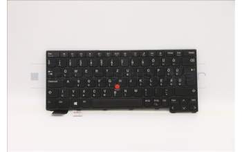 Lenovo 5N21A21859 Interne Tastatur, Ungarisch, Schwarz, Nicht beleuchtet