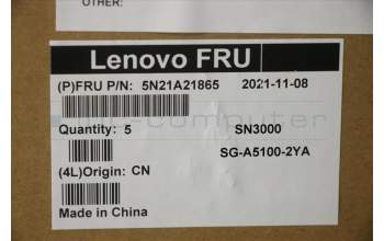 Lenovo 5N21A21865 Keyboard Internal, Slovenian, Black, Non-Backlight, UK