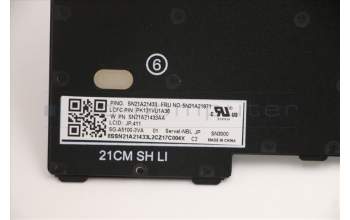Lenovo 5N21A21871 NB_KYB CS21KBD SKTOP LTN,NBL,BK,JPN