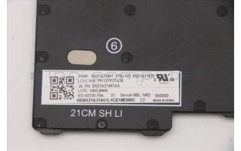 Lenovo 5N21A21879 Keyboard Internal, Nordic, Black, Non-Backlight, UK