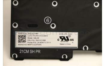 Lenovo 5N21A21898 NB_KYB CS21KBD SKTOP PMX,BL,BK,ITA