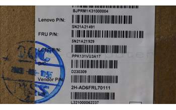 Lenovo 5N21A21929 NB_KYB CS21KBD SKTOP PMX,NBL,BK,FRA