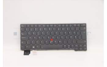 Lenovo 5N21A21965 Interne Tastatur, Dänisch, grau, Hintergrundbeleuchtung